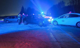 Житель поселка под Александровом на угнанной машине сбил полицейского