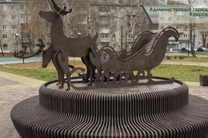 В Коврове новогоднюю елку установят на месте скульптуры оленей