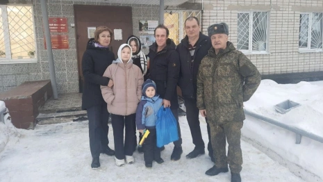 Многодетный отец из Камешково отправился в зону СВО