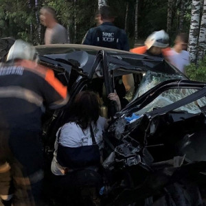 Во Владимирской области спасатели деблокировали пострадавших в серьезном ДТП
