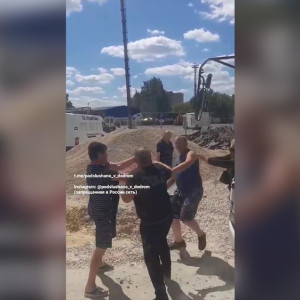 Драка между водителями автобусов в Муроме попала на видео