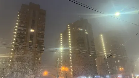 Владимир окутал вечерний туман
