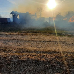 Во владимирской деревне сгорели несколько домов