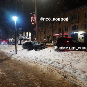 Спасатели рассказали о ДТП с пострадавшими в центре Коврова 