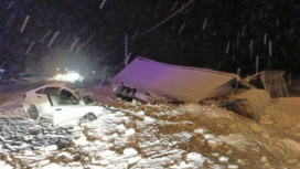 В Гусь-Хрустальном районе 2 человека погибли в ДТП с фурой