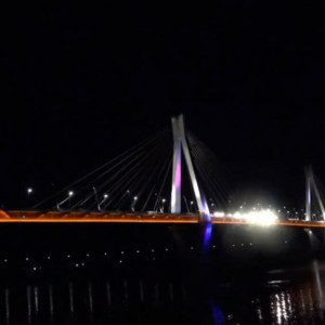 Ко Дню семьи, любви и верности второй муромский мост получил ночную подсветку