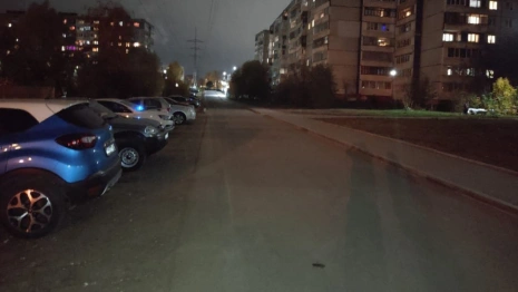 Владимирские школьники добираются до дома сквозь темные улицы