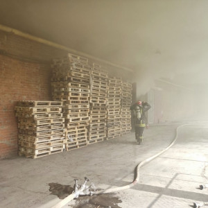 Во Владимире из загоревшегося склада «Светофора» эвакуировали 34 человека