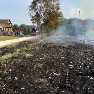 Пожар в деревне под Гусь-Хрустальным возник из-за неисправной печки