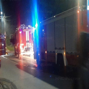 В центре Владимира на пожаре спасли человека