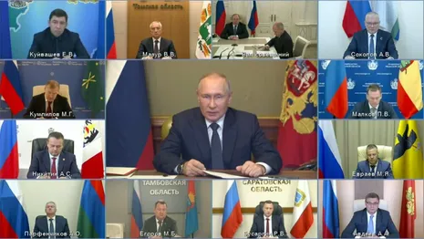 Путин провел онлайн-встречу губернатором Владимирской области