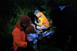 Владимирские волонтеры всю ночь искали заблудившегося в лесу 84-летнего дедушку