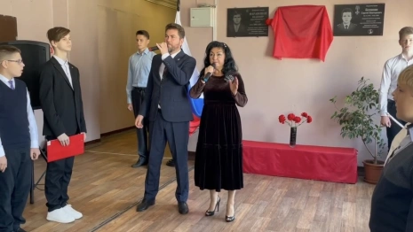 В школе №34 во Владимире открыли памятную доску в честь погибшего в СВО выпускника