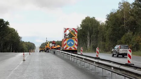 Ремонт трассы М-7 во Владимирской области завершится осенью