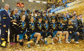 Впервые «Владимирские львицы ВлГУ» стали чемпионками Высшей Лиги
