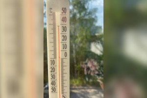 Во Владимирской области термометры показали +38 градусов на солнце