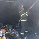 Во владимирском микрорайоне Оргтруд мощный пожар охватил сараи
