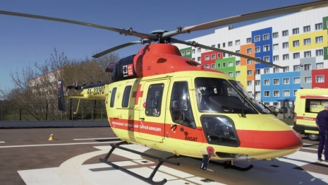 Ребенка с подозрением на рак на вертолете доставили из Владимира в Москву