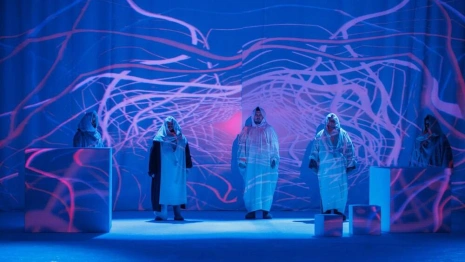 Во Владимире поставили на льду спектакль по Достоевскому