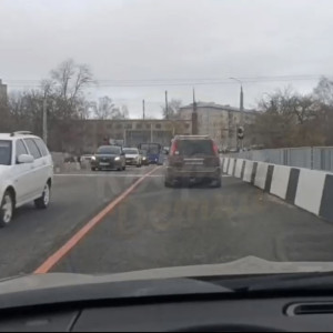 Жители показали на видео обновленную часть Павловского моста