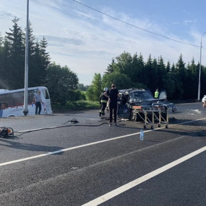 В аварии с автобусом и «Нивой» под Суздалем пострадали 2 человека