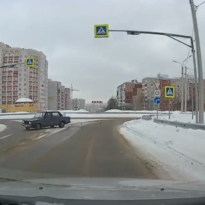 Владимирцы устроили дрифт на «Жигулях»