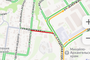 Во Владимире почти на 3 недели перекроют участок дороги на Гражданской