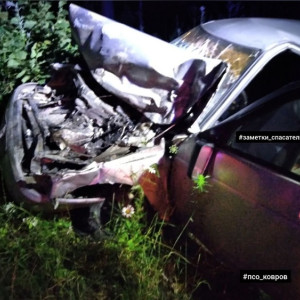 Пострадавшего в ДТП под Ковровом доставали спасатели