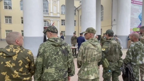 Из Владимира в зону СВО отправились 24 контрактника