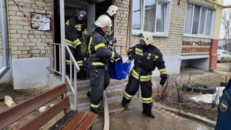 Во Владимирской области на пожаре спасли двоих человек