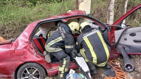 В Муроме автомобилистка улетела в кювет