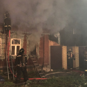 Во Владимирской области пенсионер отравился угарным газом на пожаре