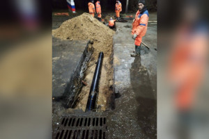 Во владимирском микрорайоне Юрьевец отремонтировали ливневку