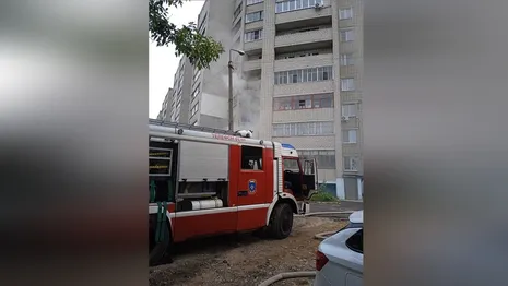 На пожаре в Коврове эвакуировали 5 детей и 25 взрослых