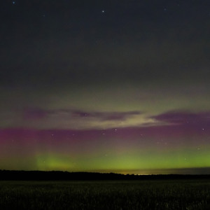 Северное сияние украсило небо над Владимирской областью