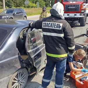 Во владимирском микрорайоне Юрьевец столкнулись три машины