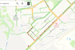Во Владимире утренняя пробка в Добром растянулась на 2 км 
