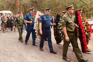 Под Петушками похоронили погибшего на Украине лейтенанта мотострелкового полка 