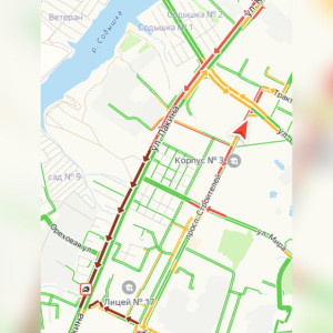 Владимир встал в пробках накануне 8 марта