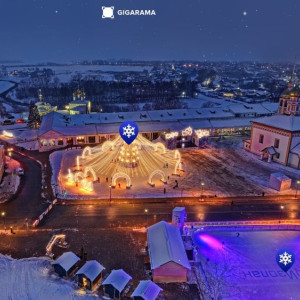 Лаборатория «Гигарама» показала атмосферу новогоднего Суздаля