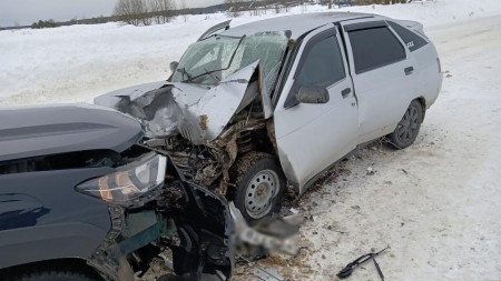 В Селивановском районе 4 человека пострадали в ДТП с «ВАЗ» и «Нивой»