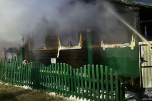 Во владимирской деревне сгорело сразу 3 дома