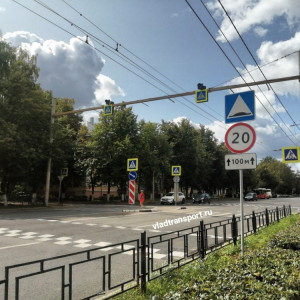 Во Владимире на некоторых улицах ограничили скорость до 20 км/ч