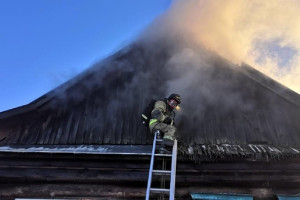 Под Гусь-Хрустальным на пожаре эвакуировали 3 человека