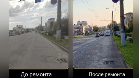 Две улицы Владимира закатали в новый асфальт 