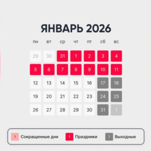 Жителей Владимирской ждет 2-дневная рабочая неделя перед Новым годом