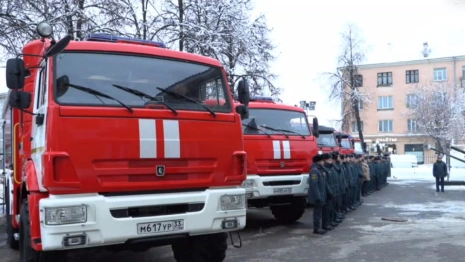 Во Владимирской области МЧС получили новые 7 машин
