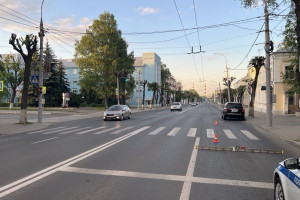 В центре Владимира иномарка сбила 19-летнюю девушку