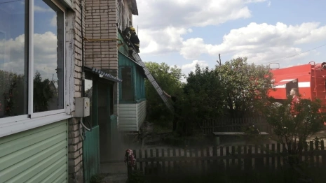 Во Владимирской области гостивший у отца пожарный спас 75-летнюю бабушку