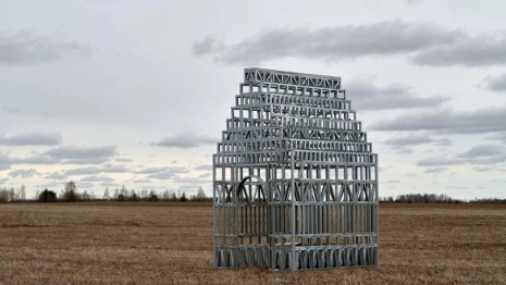 В селе под Суздалем нашли уникальный арт-объект из металла